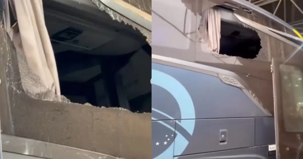 Ônibus é alvejado por criminosos em estrada de desvio próxima à Veracel, em Belmonte (BA)